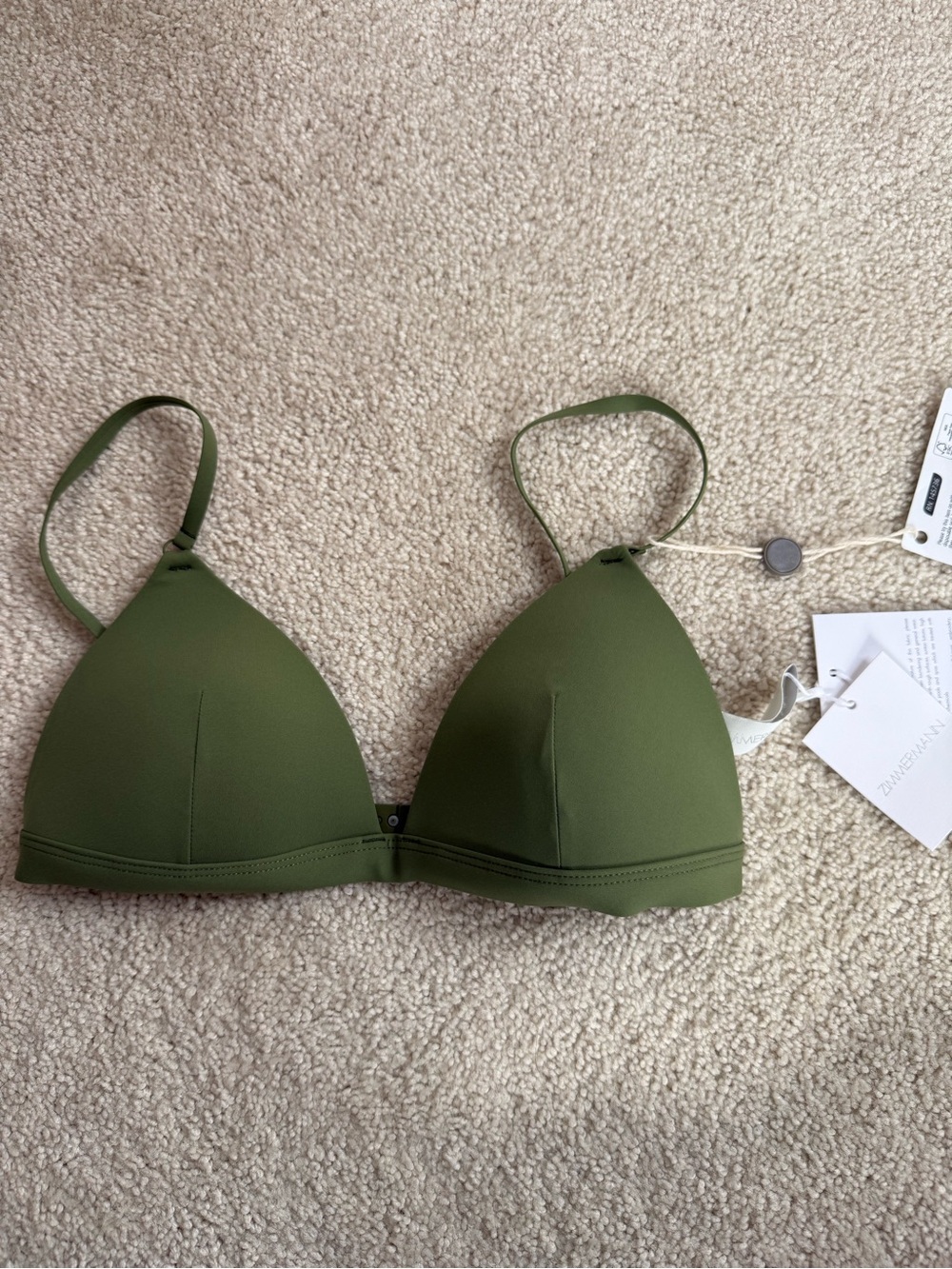 Zimmermann Triangle Bikini Top